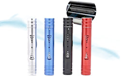 Car Diffuser Vent Clip with Unscented wick for use with your favorite essential oil or fragrance. Simply unscrew the end, pull out the wick, dip it in your oil bottle or add a few drops. The aluminum vent clip attaches to most auto vents easily