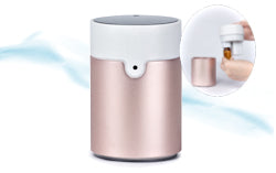 aluminum usb aroma diffuser - waterless oil nebulizer 10 ml