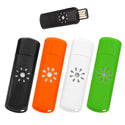 Mini USB Essential oil warmer stick in Lime Green, Bright Orange, Black or White