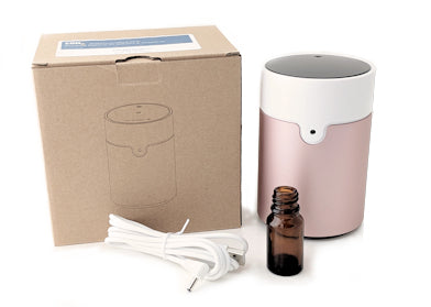 USB Essential Oil Nebulizer - Waterless diffuser with  10ml bottle & USB cord